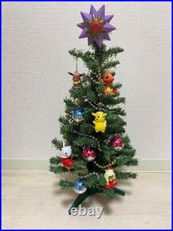 Pokemon Christmas Tree Set Height size 58cm withPokemon Vintage Plush Toy witho BOX