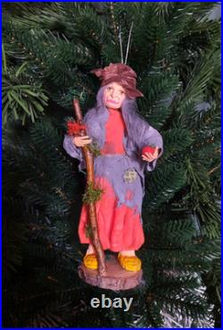 RARE Traditional Russian Vintage Style Cotton Doll Christmas Tree Toy Ornament RARE Traditional Russian Vintage Style Cotton Doll Christmas Tree Toy Ornament