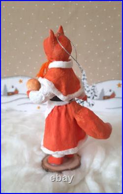 RARE Traditional Russian Vintage Style Cotton Doll Christmas Tree Toy Ornament RARE Traditional Russian Vintage Style Cotton Doll Christmas Tree Toy Ornament