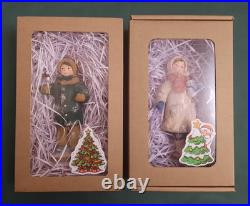 RARE Traditional Russian Vintage Style Cotton Doll Christmas Tree Toy Ornament