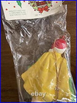 RARE Vintage 1979 DC Comics Robin withWreath Christmas Tree Ornament NEW NOS