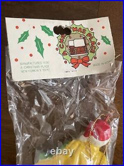 RARE Vintage 1979 DC Comics Robin withWreath Christmas Tree Ornament NEW NOS