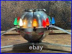 RARE Vintage Mid Century ATOMIC Spudnik Christmas Tree Stand HTF MCM Xmas