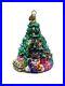 Radko CHILLIN' WONDER Christmas Ornament SNOWMAN UNDER CHRISTMAS TREE Vtg In Box