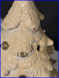 Rare 1930's White Glolite Christmas Tree