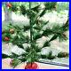 Rare VTG 50s/70s 21 FEATHER CHRISTMAS TREE RED BERRIES RED PLASTIC STAND EUC