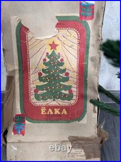 Rare Vintage Soviet Green Christmas Tree USSR Plastic Tree 160cm