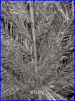 Rare Vintage Soviet Silver Christmas Tree USSR Aluminum Tree 120 cm