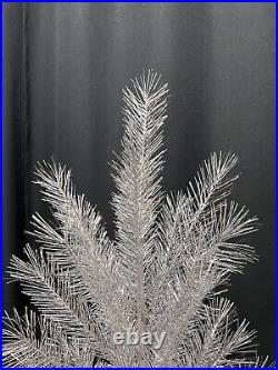 Rare Vintage Soviet Silver Christmas Tree USSR Aluminum Tree 120 cm