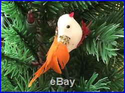 Rare Vintage Working Noma 4 Singing Birds 20 Lights Christmas Tree