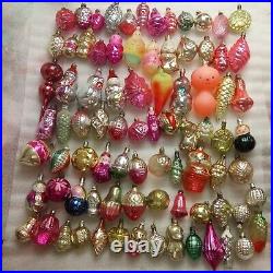 Set 83 Vintage Russian USSR Glass Christmas Ornaments Xmas Tree Old Decorations