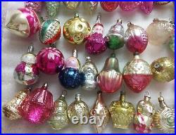 Set 83 Vintage Russian USSR Glass Christmas Ornaments Xmas Tree Old Decorations