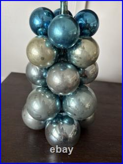 Shiny Brite Cluster Christmas Tree Read Vintage Box Shiny Brite Cluster Christmas Tree Read Vintage Box