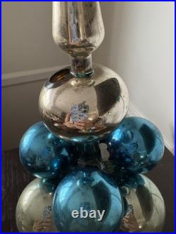 Shiny Brite Cluster Christmas Tree Read Vintage Box