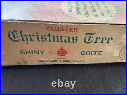 Shiny Brite Cluster Christmas Tree Read Vintage Box