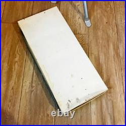 Soviet wood metal Christmas tree in box USSR Vintage