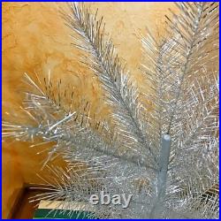 Soviet wood metal Christmas tree in box USSR Vintage Soviet wood metal Christmas tree in box USSR Vintage