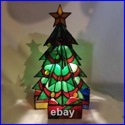 Stained Glass Christmas Tree Large 16 Tall Works Holidays Vintage Decorations Stained Glass Christmas Tree Large 16 Tall Works Holidays Vintage Decorations
