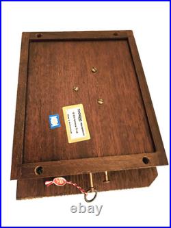 THORENS Vintage ANRI Nativity Wooden Music Box O' Christmas Tree Switzerland THORENS Vintage ANRI Nativity Wooden Music Box O' Christmas Tree Switzerland
