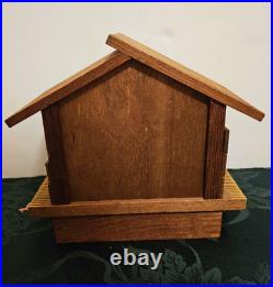 THORENS Vintage ANRI Nativity Wooden Music Box O' Christmas Tree Switzerland THORENS Vintage ANRI Nativity Wooden Music Box O' Christmas Tree Switzerland