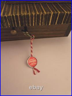 THORENS Vintage ANRI Nativity Wooden Music Box O' Christmas Tree Switzerland