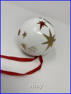 TIFFANY & CO 1997 Vintage Star Moon Drop Christmas Ball Ornament RARE
