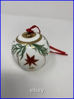 TIFFANY & CO 1997 Vintage Star Moon Drop Christmas Ball Ornament RARE