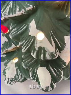 Trim-A-Home Vintage 14 CERAMIC CHRISTMAS TREE, LIGHT, Buy Before 19th Get In Ti