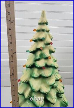 Union Products Christmas Tree Light Blow Mold Hard Plastic 21 Tested Working