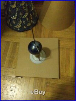 VINTAGE 1951 Blue Merrie Merrie ECONOLITE Christmas Tree Lamp-w Orig Box & Paper