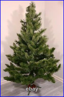 VINTAGE ARTIFICIAL CHRISTMAS TREE 6.5ft BOTTLE BRUSH 1975 ROYAL QUEEN SUPER-TREE