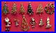 VINTAGE CHRISTMAS TREE BROOCH PIN LOT #36 HOLLYCRAFT LIA MYLU BOOK PIECE MCM 12p