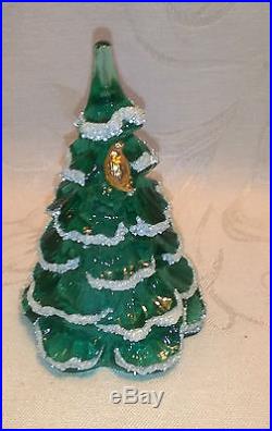 VINTAGE FENTON CHRISTMAS TREE COLLECTION PARTRIDGE (4) With BOX $99.99