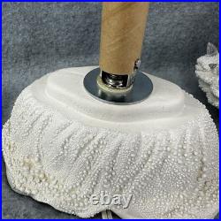 VINTAGE Mold Tampa Bay Ceramic Christmas Tree Slim White Textured 16