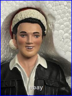 VINTAGE NOS The Bradford Exchange Elvis Rock N Roll Christmas Tree Musical