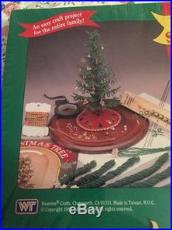 VINTAGE Westrim Crafts Mini Tree Minitree Starter Kit #8872 Beaded Christmas