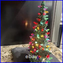 VTG 1970s Tampa Bay Ceramic Xmas Tree 16 T Without Star 17.5 With Mint Rare VTG 1970s Tampa Bay Ceramic Xmas Tree 16 T Without Star 17.5 With Mint Rare