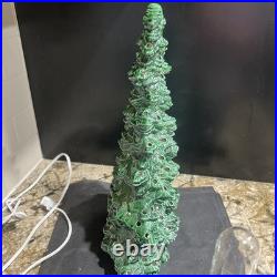 VTG 1970s Tampa Bay Ceramic Xmas Tree 16 T Without Star 17.5 With Mint Rare