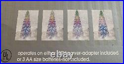 VTG Acrylic Christmas Tree JCPenney Home Collection ALL THE GLIMMERINGS 23 NOS