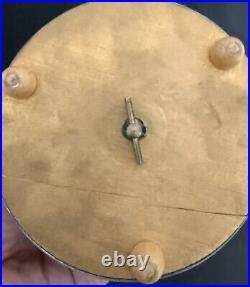 VTG Bottle Brush Christmas Tree 15 with Ornaments & Rotates Plays Music WORKS OLD