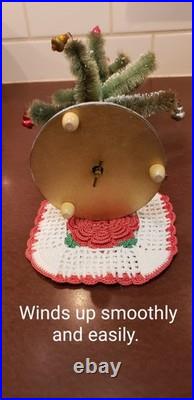 VTG Bottle Brush Tree in Musical Rotating Stand O, Come All Ye Faithful VIDEO VTG Bottle Brush Tree in Musical Rotating Stand O, Come All Ye Faithful VIDEO