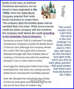 VTG Bottle Brush Tree in Musical Rotating Stand O, Come All Ye Faithful VIDEO VTG Bottle Brush Tree in Musical Rotating Stand O, Come All Ye Faithful VIDEO