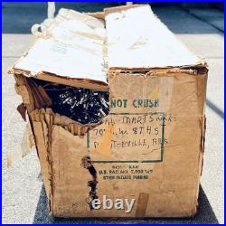 VTG Box THE SPARKLER 6' POM POM 54 Branches ALUMINUM XMAS TREE M-6614 STAR BAND