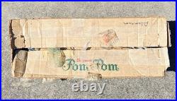 VTG Box THE SPARKLER 6' POM POM 54 Branches ALUMINUM XMAS TREE M-6614 STAR BAND