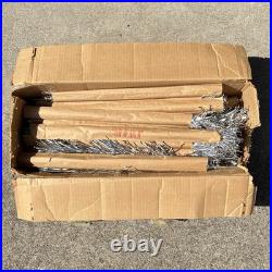 VTG Box THE SPARKLER 6' POM POM 54 Branches ALUMINUM XMAS TREE M-6614 STAR BAND