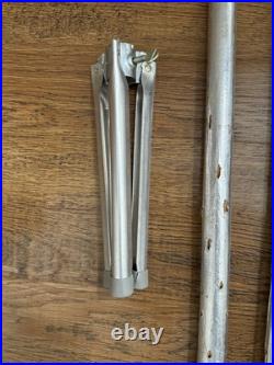 VTG Evergleam 6Ft Tall 94 Branch Stainless Aluminum POM POM Christmas Tree WithBox