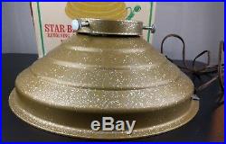 VTG Handy Things Star Bell Musical Rotate Christmas Tree Stand Holder Gold Ohio