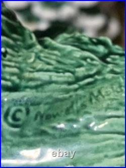VTG Nowell Mold CERAMIC FLOCKED CHRISTMAS TREE Large 19 1978