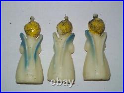 VTG TAVERN/GURLEY WAX NOVELTY CHRISTMAS TREE ORNAMENTS WithBOX NON CANDLE DECOR
