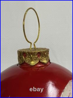 Very Rare Vintage MCM Ornament Bulb Christmas Tree Stand. Lazarus Window Display Very Rare Vintage MCM Ornament Bulb Christmas Tree Stand. Lazarus Window Display